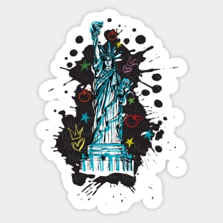 Statue of Liberty New York Sticker